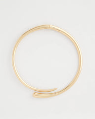 Chico's Gold Hinge Collar Necklace GOLD