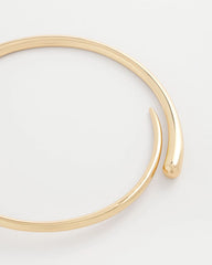 Chico's Gold Hinge Collar Necklace GOLD