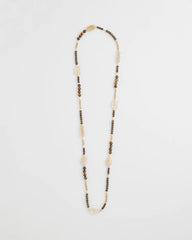 Chico's Tiger's Eye Single-Strand Necklace NEUTRAL