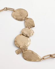 Chico's Ash Gold Collection Link Chain Necklace GOLD