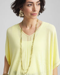 Chico's Multi Strand Gold-Tone Necklace GOLD
