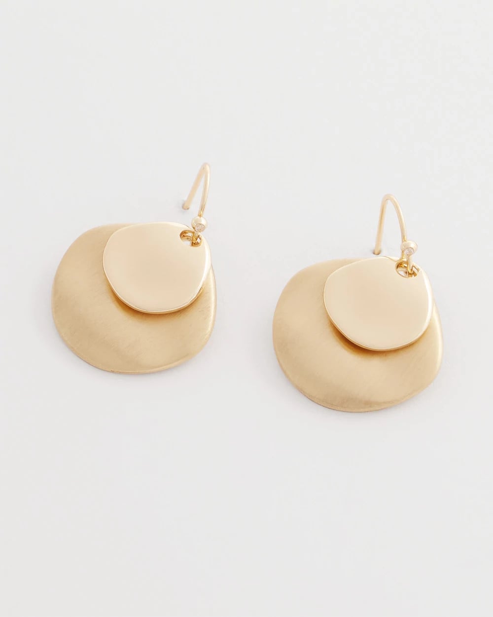 Chico's Gold Drop Earrings GOLD