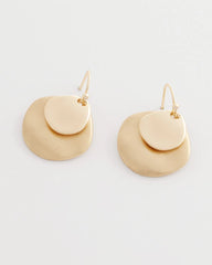 Chico's Gold Drop Earrings GOLD