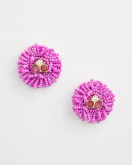 Chico's No Droop® Seed Bead Stud Earrings PINK