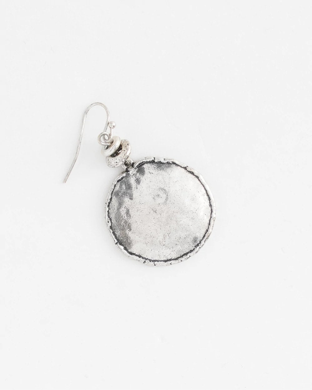 Chico's Tayla Drop Silver Earrings SILVER