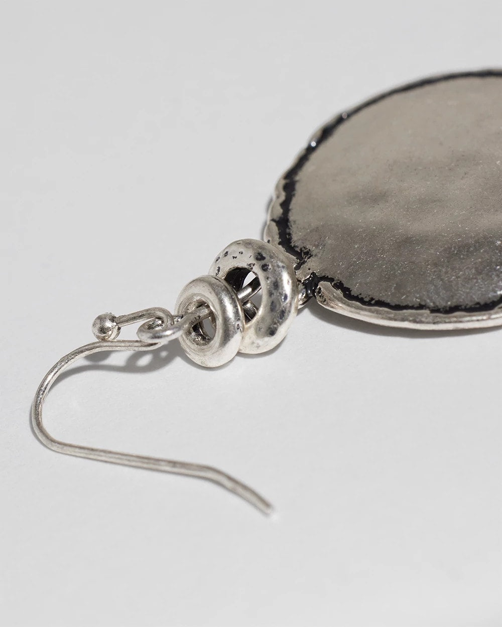 Chico's Tayla Drop Silver Earrings SILVER