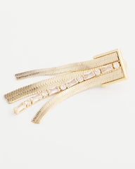 Chico's Snake Chain Linear Earrings GOLD