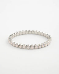 Chico's Shiny Round Stretch Bracelet IRIDESCENCE