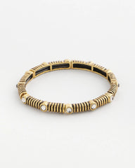 Chico's Goldtone Stretch Bracelet GOLD