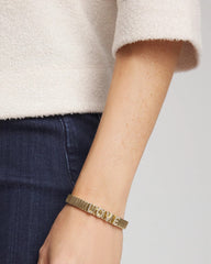 Chico's Love Watch Band Bracelet GOLD