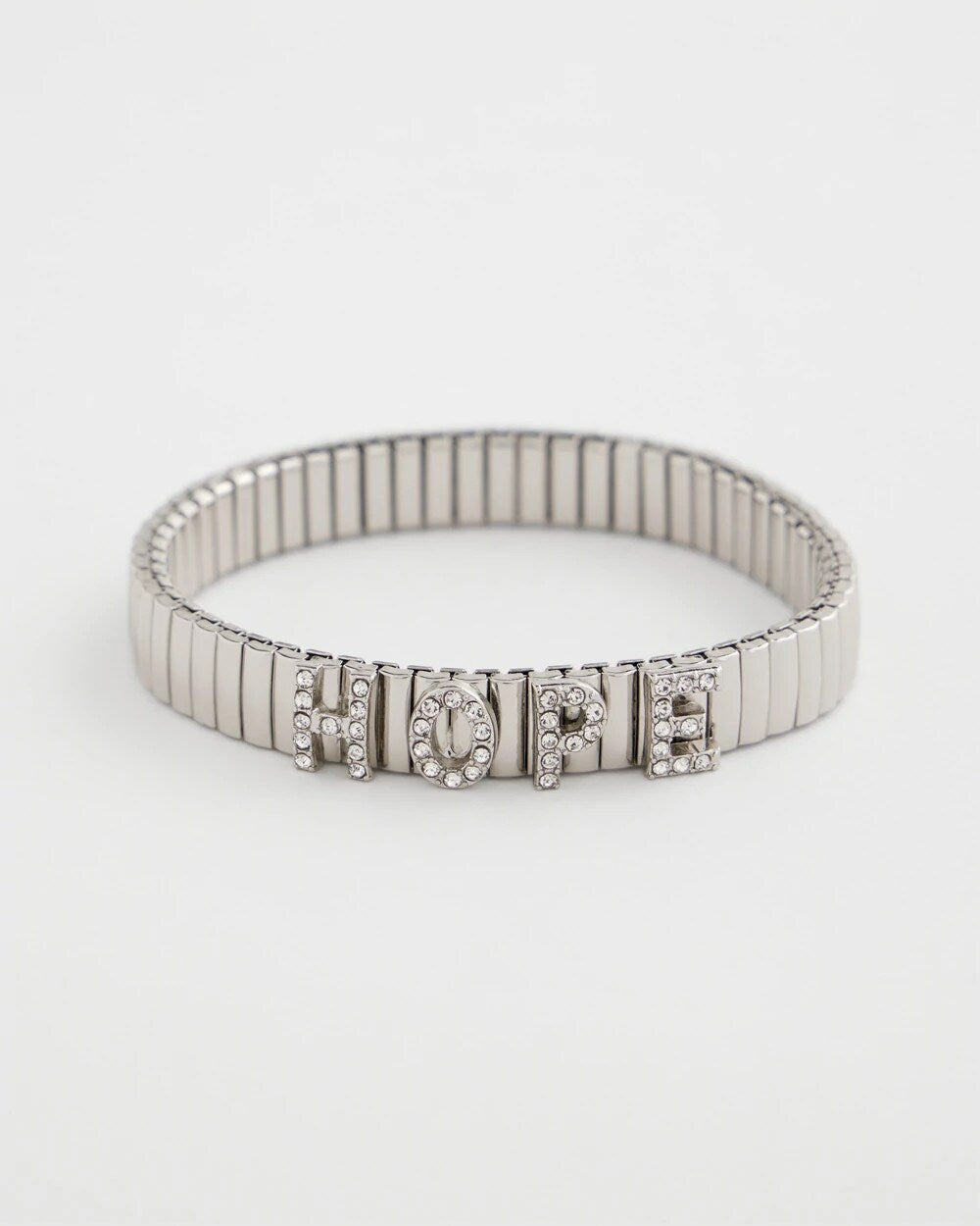Chico's Hope Watch Band Bracelet SILVER