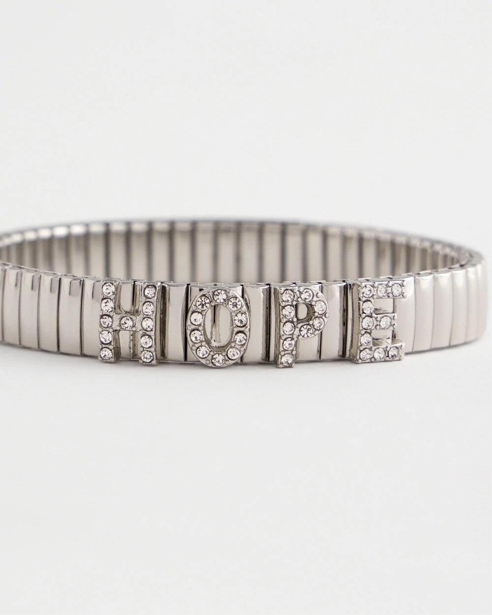 Chico's Hope Watch Band Bracelet SILVER