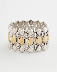 Chico's Island Metals Stretch Bracelet MIXED METALS