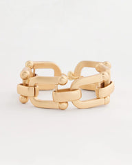 Chico's Golden Link Chain Bracelet GOLD