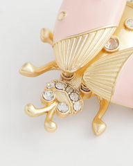 Chico's Pink Bug Brooch PINK