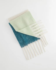 Chico's Cozy Ombre Oblong Scarf COOL MULTI