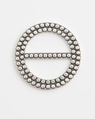 Chico's Silvertone Scarf Ring SILVER