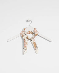 Chico's Square Neckerchief Scarf ENGLISH CREAM