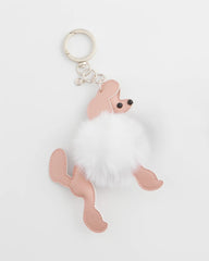 Chico's Poodle Bag Charm PINK