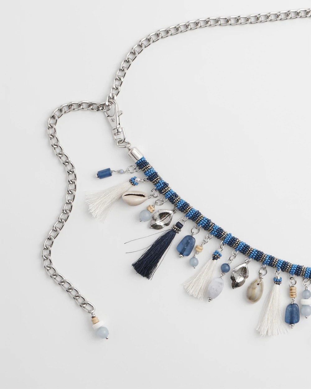 Chico's Ocean Motif Chain Belt MULTI
