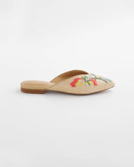 Chico's Gabby Raffia Mule MULTI