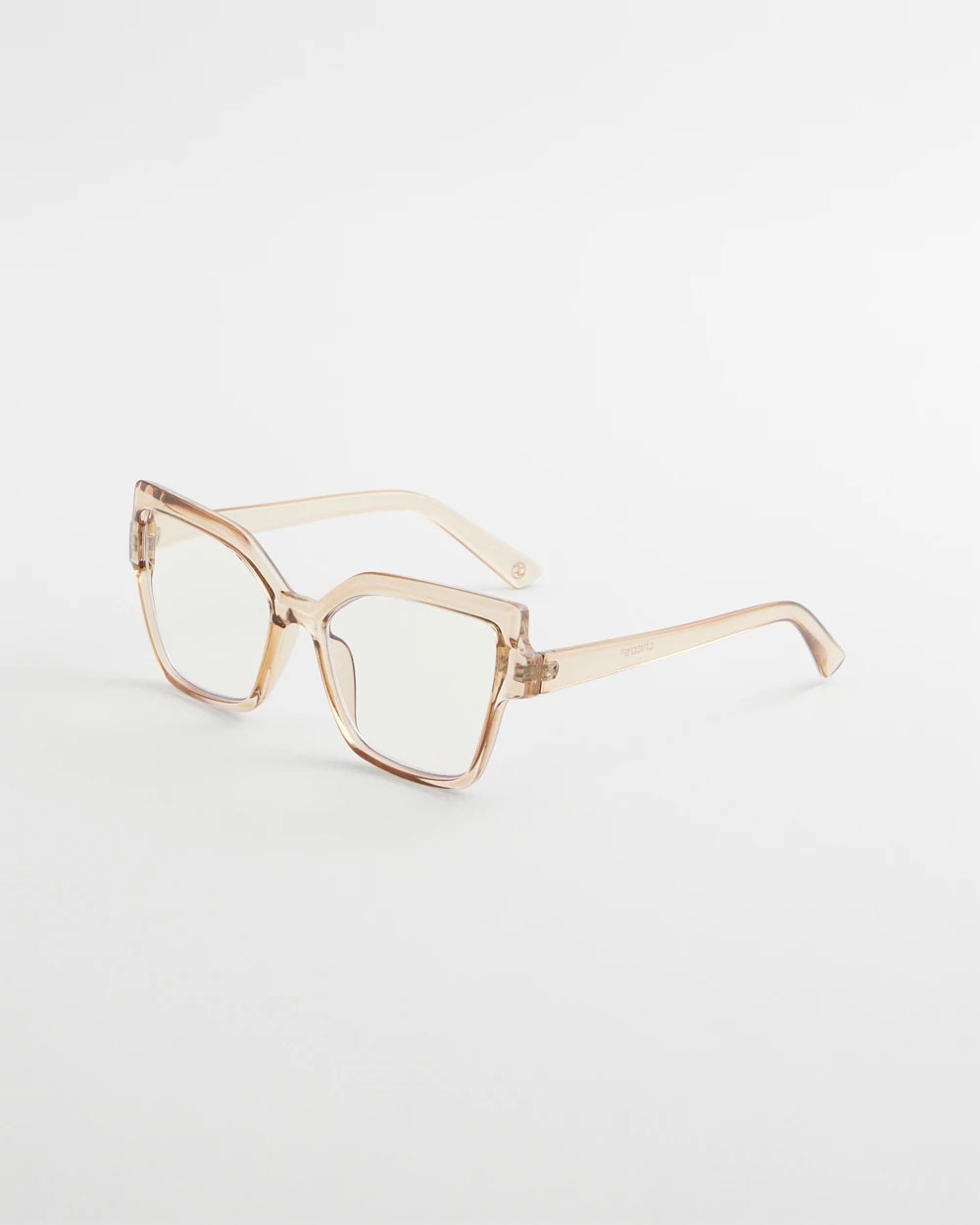 Chico's Square Translucent Readers NEUTRAL