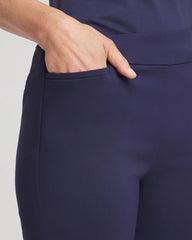 Chico's Petite Brigitte™ Slim Pull-On Pants PASSPORT BLUE