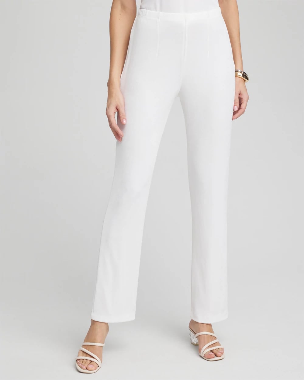 Chico's Petite Travelers™ No Tummy Lined Pants TRAVELERS WINTER DRIFT