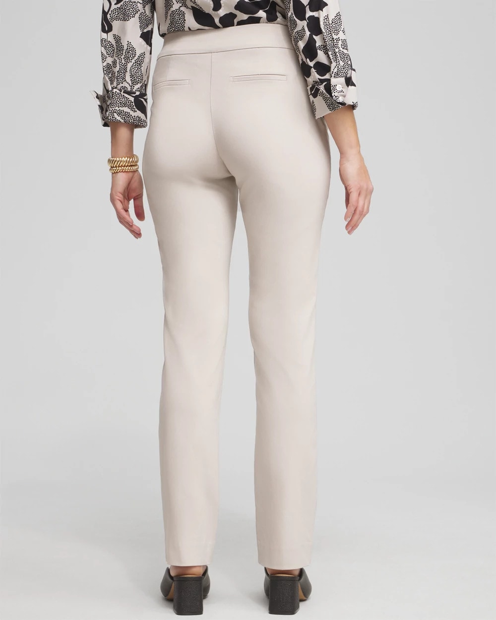 Chico's Petite Brigitte™ Slim Pull-On Pants SMOKEY TAUPE