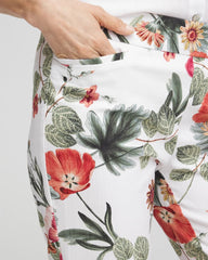 Chico's Petite Brigitte™ Slub Cropped Pants ALABASTER