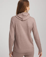 Chico's Zenergy® Luxe Rhinestone Sweater TAUPE HEATHER