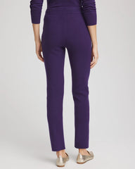 Chico's Zenergy® Luxe Tapered Ankle Pants PURPLE ELIXIR