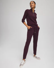 Chico's Zenergy® Luxe Tapered Ankle Pants NIGHT BLOOM