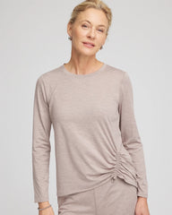 Chico's Zenergy® Cloud Asymmetrical Top ROCKY MOUNTAIN