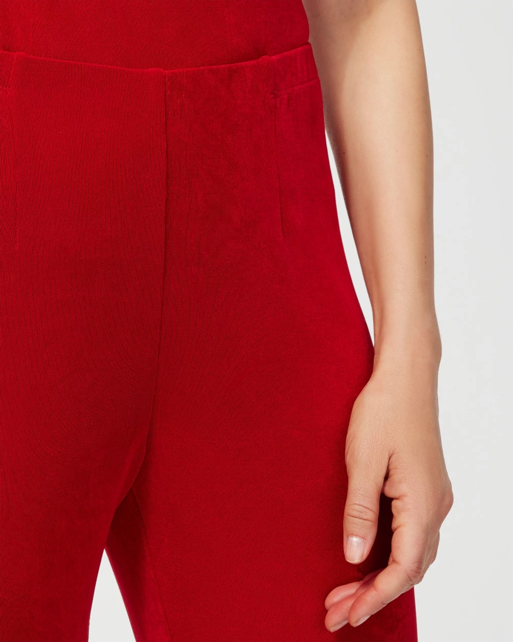 Chico's Travelers™ No Tummy Pants RED ALLURE