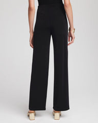 Chico's Travelers™ Hollywood-Waist Straight-Leg Pants TRAVELERS BLACK