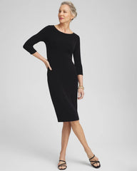 Chico's Travelers™ Classic Dress BLACK