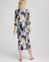 Chico's Travelers™ Paisley Maxi Dress CANYON BLUE