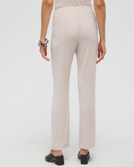 Chico's Petite Travelers™ No Tummy Pants SMOKEY TAUPE