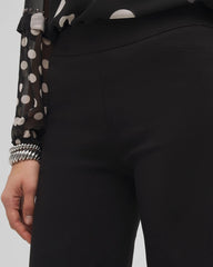 Chico's Brigitte™ Slim Wide-Leg Pants BLACK