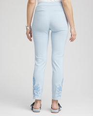 Chico's Brigitte™ Embroidered Ankle Pants CRYSTAL SPRINGS