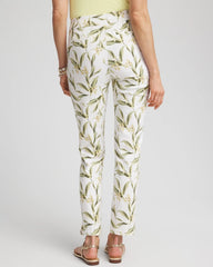 Chico's Brigitte™ Slub Slim Ankle Pants ALABASTER
