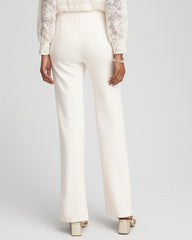 Chico's Juliet Wide Full Length Pant ENGLISH CREAM