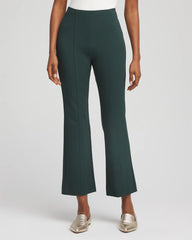 Chico's Lightweight Juliet Flared Ankle Pants DARKEST SPRUCE