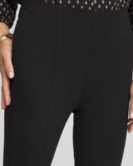 Chico's Lightweight Juliet Flared Ankle Pants BLACK