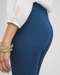 Chico's Lightweight Juliet Kick Flare Pants SEAPORT