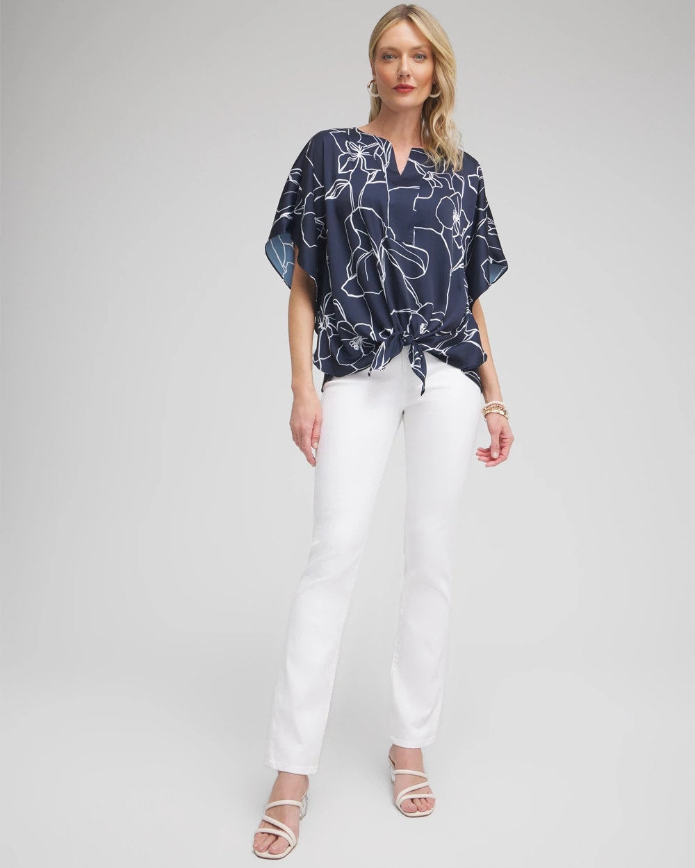 Chico's No Stain Girlfriend Jeans ALABASTER