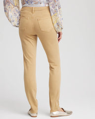 Chico's Girlfriend Slim Ankle Jeans CAFE AROMA